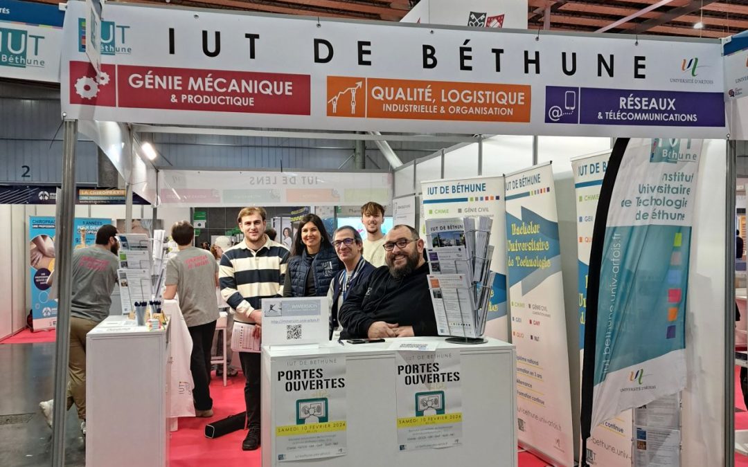 L’IUT de Béthune au salon de l’étudiant de Lille